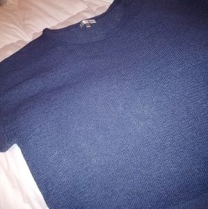 Short sleeve sweater